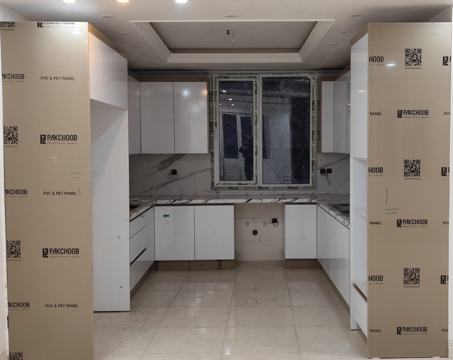 کابینت MDF ملامینه (ام دی اف)