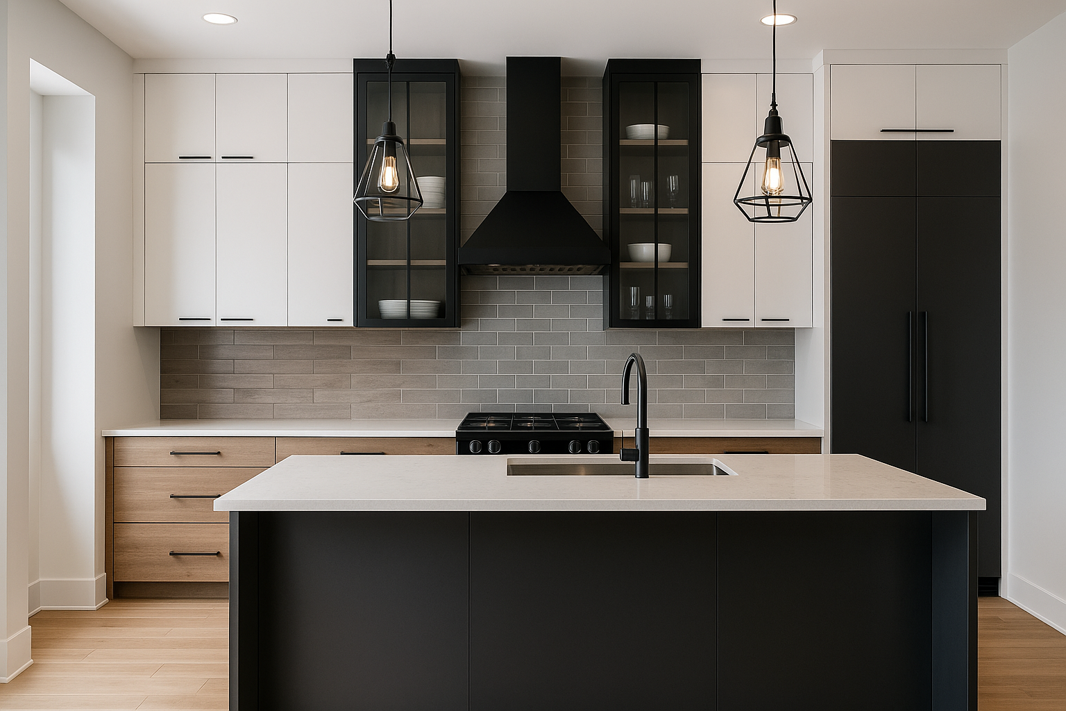 کابینت ترکیبی مدرن